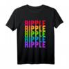 Ripple XRP Kryptowährung Blockchain Geld Währung T-Shirt – Perfektes Geschenk für Krypto-Fans, Blockchain Enthusiasten & Liebhaber digitaler Währungen