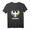 Ukrainisches Kossack T-Shirt mit Herz, Taube & Heimatland – Perfektes Geschenk für Ukraine-Fans zu Weihnachten, Geburtstag, Vatertag & Muttertag