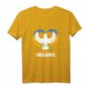 Ukrainisches Kossack T-Shirt mit Herz, Taube & Heimatland – Perfektes Geschenk für Ukraine-Fans zu Weihnachten, Geburtstag, Vatertag & Muttertag