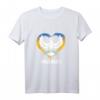 Ukrainisches Kossack T-Shirt mit Herz, Taube & Heimatland – Perfektes Geschenk für Ukraine-Fans zu Weihnachten, Geburtstag, Vatertag & Muttertag