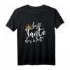 Beste Tante der Welt T-Shirt – Perfektes Geschenk zum Geburtstag, Muttertag, Weihnachten oder Frauentag für die liebste Tante