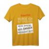 Eigentlich wurde ich gut erzogen - Lustiges Frauen T-Shirt mit Spruch für Weihnachten, Geburtstag, Vater-Tag & als originelles Geschenk