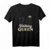 24. Geburtstag Geschenk Jahrgang 1999 - Birthday Queen Krone T-Shirt für Damen, Mütter & Freundinnen, Perfekt für die Party
