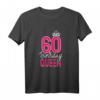 60. Geburtstag Geschenk Jahrgang 1963 - Birthday Queen Krone T-Shirt für Damen, Mütter, Omas & Tanten zum besonderen Ehrentag