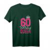 60. Geburtstag Geschenk Jahrgang 1963 - Birthday Queen Krone T-Shirt für Damen, Mütter, Omas & Tanten zum besonderen Ehrentag