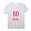 60. Geburtstag Geschenk Jahrgang 1963 - Birthday Queen Krone T-Shirt für Damen, Mütter, Omas & Tanten zum besonderen Ehrentag