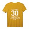 30. Geburtstag T-Shirt für Mann und Frau – Lustiges Lockdown Design für Überraschung und Aufmerksamkeit bei Geburtstagsfeiern