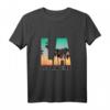 Los Angeles T-Shirt mit Palmen & Sonnenuntergang – Perfektes Geschenk für Surfer, Strandliebhaber & LA-Fans