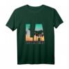 Los Angeles T-Shirt mit Palmen & Sonnenuntergang – Perfektes Geschenk für Surfer, Strandliebhaber & LA-Fans