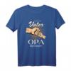 Lustiges Opa T-Shirt - Die besten Väter werden zum Opa befördert, ideales Geschenk für Geburtstage, Vatertag & Weihnachten