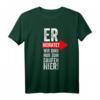 Er heiratet, wir sind nur zum Saufen hier T-Shirt – Lustiges Hochzeitsgeschenk für Trauzeugen und Freunde