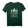 Ich kam, sah und sägte - Lustiges Holzfäller T-Shirt als Geschenk für Forstwirte und Waldarbeiter, Männer und Frauen