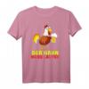 Der Hahn muss laufen, Bier Alkohol Saufen T-Shirt – Lustiges Party-Shirt und Geschenkidee für Bierliebhaber und Partygänger