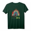 Geburtstags T-Shirt 1974 mit Regenbogen - Buntes Retro Kunst Outfit für Jubiläum, Party & Feierlichkeiten