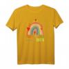 Geburtstags T-Shirt 1974 mit Regenbogen - Buntes Retro Kunst Outfit für Jubiläum, Party & Feierlichkeiten
