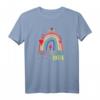Geburtstags T-Shirt 1974 mit Regenbogen - Buntes Retro Kunst Outfit für Jubiläum, Party & Feierlichkeiten