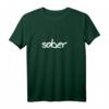 SOBER Retro Awesome Sobriety T-Shirt – Humorvolles Geschenk für Nüchternheit, Genesung und Abstinenz, perfekt für Feiern und besondere Anlässe