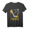 70 And & Fabulous T-Shirt zum 70. Geburtstag für Damen und Mädchen – Perfektes Geschenk für Frauen, Oma, Mutter & Schwestern