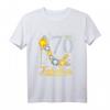 70 And & Fabulous T-Shirt zum 70. Geburtstag für Damen und Mädchen – Perfektes Geschenk für Frauen, Oma, Mutter & Schwestern