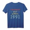 30. Geburtstag Geschenk für Mann & Frau - Legendär seit 1991 Geburtstagsshirt für Geburtstagskinder & Feierlichkeiten