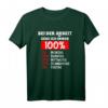 Bei der Arbeit gebe ich immer 100% Arbeitseinteilung T-Shirt – Lustiges Geschenk für Berufstätige für Geburtstag, Muttertag, Vatertag & Weihnachten