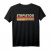 Lustiges Retro Nachname Stapleton T-Shirt – Vintage Geburtstag Geschenk für Männer, Frauen, Kinder & Familie mit Personalisierung