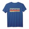 Lustiges Retro Nachname Stapleton T-Shirt – Vintage Geburtstag Geschenk für Männer, Frauen, Kinder & Familie mit Personalisierung