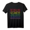 Schwul Lesbisch Bisexuell Trans CSD Pride Regenbogen Fahne T-Shirt – Unterstütze Toleranz & Gleichberechtigung bei Pride und Festen