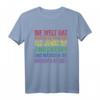 Schwul Lesbisch Bisexuell Trans CSD Pride Regenbogen Fahne T-Shirt – Unterstütze Toleranz & Gleichberechtigung bei Pride und Festen