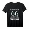 66. Geburtstag Geschenk - Ich Wurde 66 Als Ich Im Lockdown War T-Shirt mit Retro Design für Männer, Frauen, Kinder & Überraschungen