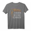 Zum Reiten geboren, zur Schule gezwungen T-Shirt – Lustiges Reiten Geschenk für Mädchen, Frauen & Reitsportfans