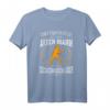 Unterschätze nie einen alten Mann mit Tischtennisschläger T-Shirt – Lustiges Geschenk für Rentner, Geburtstag, Muttertag, Vatertag & Weihnachten
