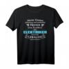 Seine Exzellenz der Elektriker betritt das Gebäude T-Shirt – Lustiges Geschenk für Elektriker, Handwerker & Arbeitsprofis