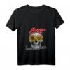 Damen Sommer T-Shirt mit Totenkopf & Sonnenblume - Retro Vintage Style für Strand, Party & Geschenkidee