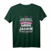 Jasmin Vorname Königin Lustiges Namens-T-Shirt für Frauen – Humorvolles Geschenk zum Geburtstag, Weihnachten, Muttertag oder Namenstag