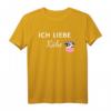 Ich liebe Kühe - Landwirtschaft Damen T-Shirt als Geschenk für Bäuerinnen, Kuhliebhaberinnen und Landwirtinnen zu Geburtstagen, Weihnachten & Muttertag