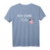 Ich liebe Kühe - Landwirtschaft Damen T-Shirt als Geschenk für Bäuerinnen, Kuhliebhaberinnen und Landwirtinnen zu Geburtstagen, Weihnachten & Muttertag
