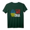 DNA Blut Ukraine Flagge Land Staat Fingerabdruck Geschenk T-Shirt – Patriotisches Familiengeschenk für Jubiläen, Weihnachten & Geburtstage