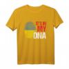 DNA Blut Ukraine Flagge Land Staat Fingerabdruck Geschenk T-Shirt – Patriotisches Familiengeschenk für Jubiläen, Weihnachten & Geburtstage