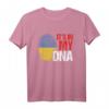 DNA Blut Ukraine Flagge Land Staat Fingerabdruck Geschenk T-Shirt – Patriotisches Familiengeschenk für Jubiläen, Weihnachten & Geburtstage