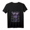 Damen 60. Geburtstag Jahrgang 1963 T-Shirt mit V-Ausschnitt – Witziges Geschenk für Frauen, Oma, Mama & Freundinnen, Perfekt als Geburtstagsoutfit & Dekoration