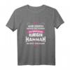 Hannah Vorname Königin Geschenk - Lustiges Namens-T-Shirt mit Spruch für Frauen, Freundinnen & Familie