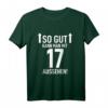 17. Geburtstag Mann & Frau T-Shirt - Lustiges Geburtstagsgeschenk mit Spruch für Party & Feier