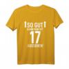 17. Geburtstag Mann & Frau T-Shirt - Lustiges Geburtstagsgeschenk mit Spruch für Party & Feier
