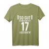 17. Geburtstag Mann & Frau T-Shirt - Lustiges Geburtstagsgeschenk mit Spruch für Party & Feier