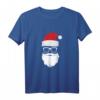 Lustiges Weihnachtsmann Langarmshirt mit Mütze, Sonnenbrille und Bart – Perfektes Geschenkidee für Familie, Freunde und Partner zum Fest