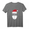 Lustiges Weihnachtsmann Langarmshirt mit Mütze, Sonnenbrille und Bart – Perfektes Geschenkidee für Familie, Freunde und Partner zum Fest