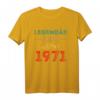 50. Geburtstag T-Shirt für Mann und Frau - Legendär seit Juni 1971 Geschenk zum 50. Geburtstag, perfekt für Feier und Party