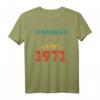 50. Geburtstag T-Shirt für Mann und Frau - Legendär seit Juni 1971 Geschenk zum 50. Geburtstag, perfekt für Feier und Party