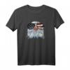 Adler mit USA Flagge Sonnenbrille T-Shirt - Patriotisches Amerika Outfit für 4th of July, Independence Day & US Feiertage